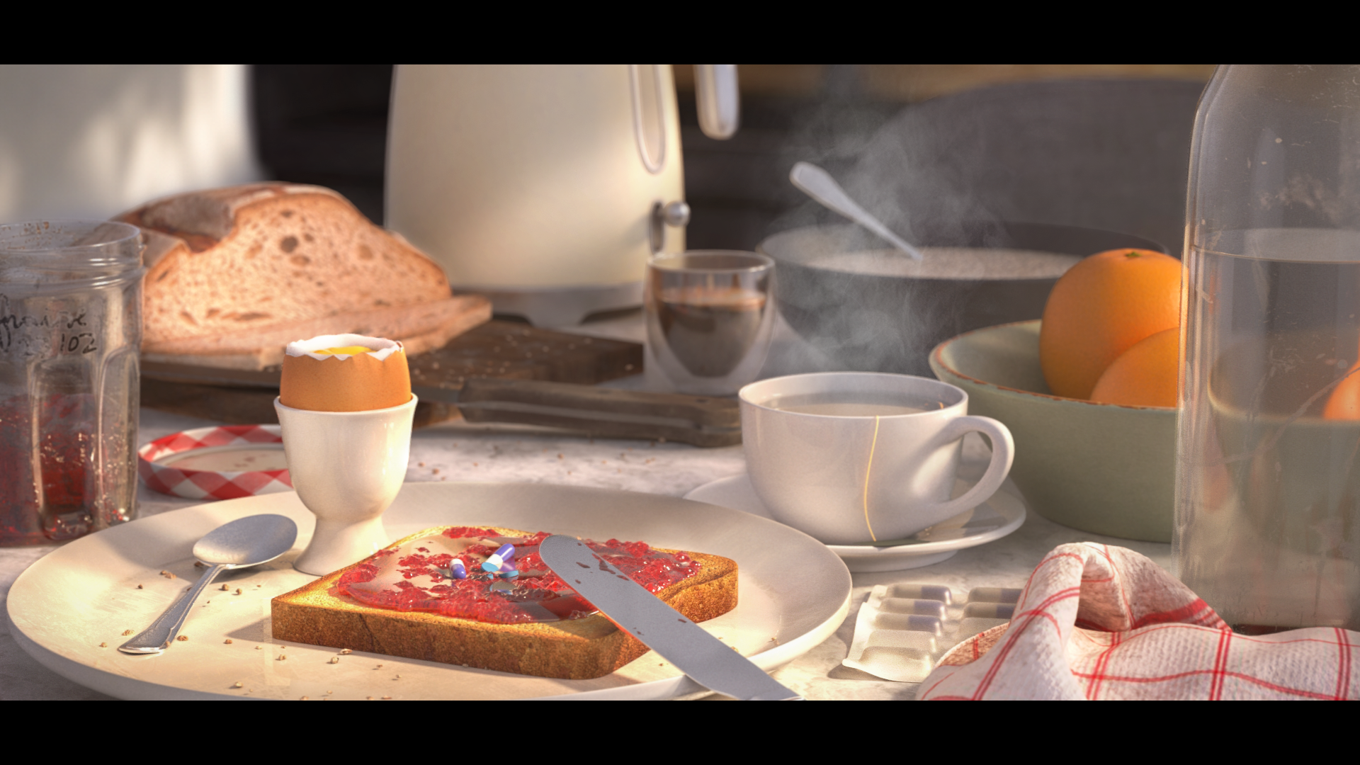 Petit-déjeuner — rendu